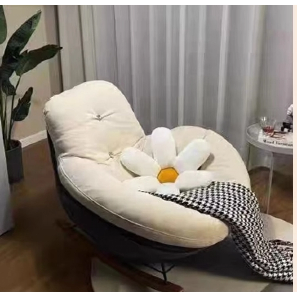 Rocking Chair Penguin Living Room Light Luxury Lazy Sofa Single Rocking Chair Recliner Simple Modern Home Balcony Leisure Chair